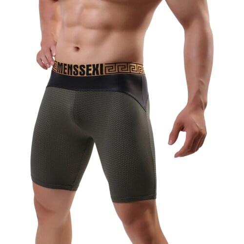 Mesh Breathable Mens Compression Shorts Workout Fitness Bottoms Crossfit Skin Tight Comfortable Short Pants