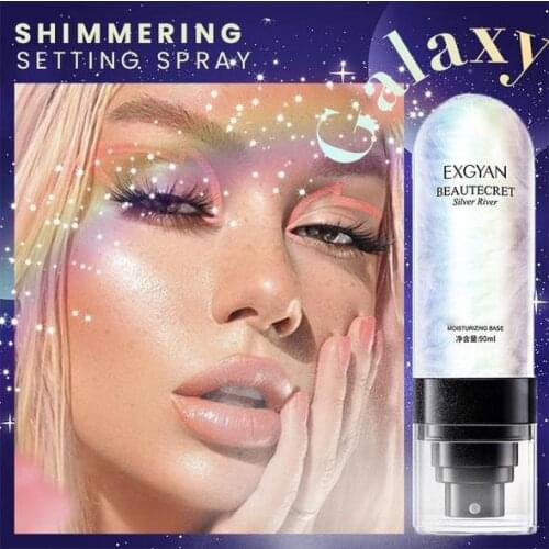 90ml Galaxy Setting Spray Long Lasting Makeup Setting Spray Moisturizing Foundation Fixer