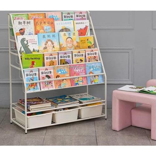Childrens Toy Storage Rack, Baby Finishing Cabinet, Household Living Room, Large-capacity Storage Rack