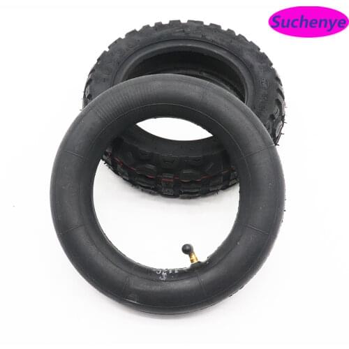 TUOVT 80/65-6 Electric Scooter Tube Outer Tire 10*3.0 Scooter Vacuum Off-road Tyre 10 inch Thickening Durable Tire Zero 10x