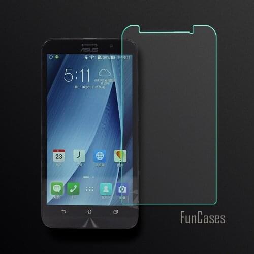 Tempered Glass For ASUS Zenfone 2 ZE550ML Screen Protector Film For ASUS Zenfone 2 ZE550ML Front Film 2.5D Curved Edge Screen HD