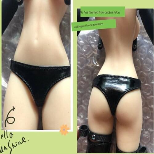 In Stock 1/6 Scale Womens Plastic Body Panties Accessory for 12 Inches Female Soldiers Body