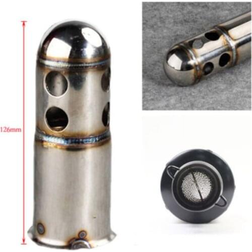 1 Pc Silver 51mm Motorcycle Bikes Exhaust DB Killer Silencer Muffler Baffle Kit
