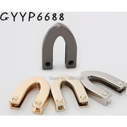 10-30pcs 5colors 25*18mm decoration end clips by screws color hardware straps tail clasp accessory fashion belt tail clasp 30pcs