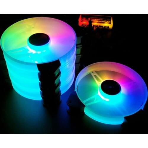 COOLMOON Mute RGB Cooling Fan Accessories Office Caring Computer Linght 6Pin Desktop 140 140mm Supplies for COOLMOON Yuhuan