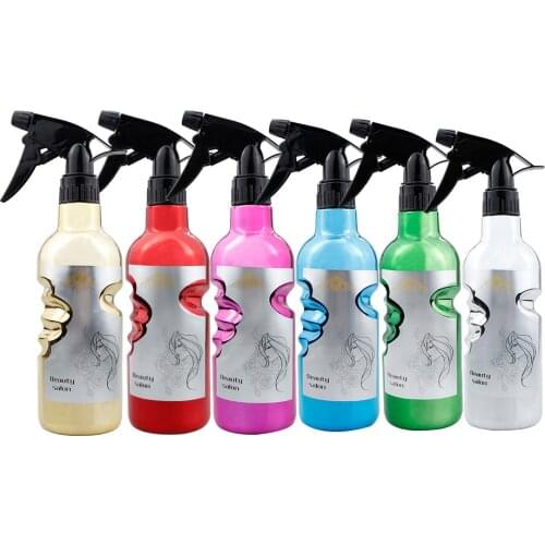 500ML Portable Empty Spray Bottle Refillable Liquid Atomizer Bottle Barbershop Accessories Water Sprayer Hair Tools Spray Bottle