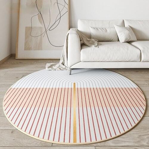 Four Seasons Home Living Room Bedroom Round Carpet Area Coffee Table Blanket Full Room Bedside Large Area Floor mat Tapis Rug