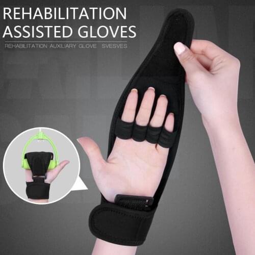 Auxiliary Fixed Gloves Rehabilitation Training Equipment Gloves For Stroke Fist Rehabilitation Finger Hemiplegia Hand Patie A3T5