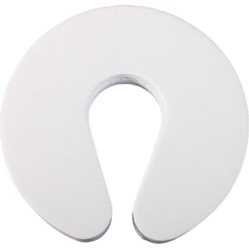 HX5D Foam Door Stopper EVA C Shaped Jammer Kids Finger Safety Guard Anti Slamming Doors Baby Hands Protector