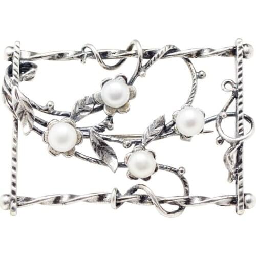 Магазин Хорошие Вещи White Brooches For Clothes