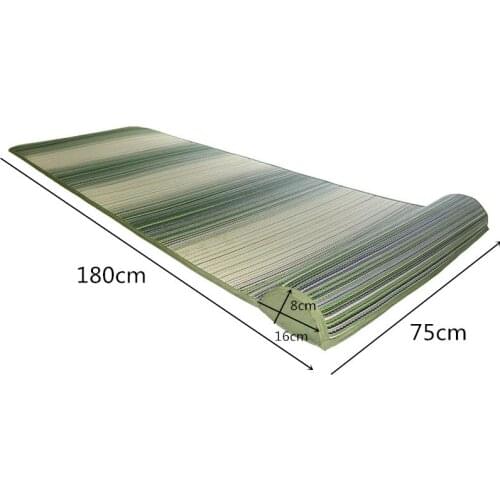 Anti-Slip Mat Rolling Japanese Tatami Mat Yoga Mat for Sleeping Traditional Asian Carpet For Bedroom Living Room Baby Play Mat