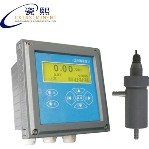 The Online chlorine analyzer 0~20 mg/L Three way relay control 4~20 ma Output and RS485 Communication chlorine sensor