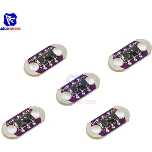 Diymore 5PCS/Lot LilyPad Slide Switch AYZ0202 for Arduino