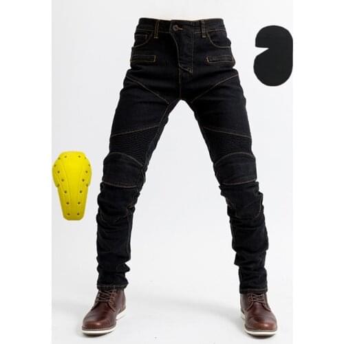 PK-718 racing pants motorcycle jeans men riding outdoor sports anti-fall pants carry With 4 pads