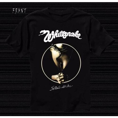 WHITESNAKE - Slide It In - England rock band T_shirt - SIZESS to 6XL