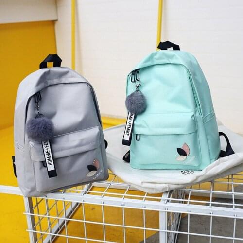 New Womens Backpack Female Backpacks School bag For Girls Fashion Rucksack Waterproof Nylon Travel Bag Bolsas Mochilas