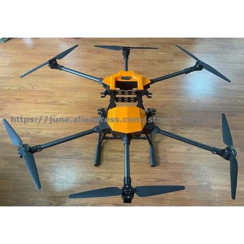 2021 NEW EFT G610 Six-Axis 10L Agricultural Spray Drone1460mm Wheelbase Brushless Water Pump With Hobbywing X6 Power System Kit