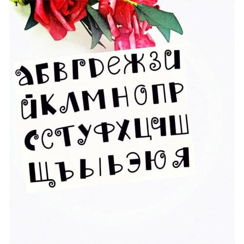 14*18CM Russian Transparent Clear Stamps / Silicone Seals Roller Stamp For DIY Scrapbooking Photo Album/Card Making