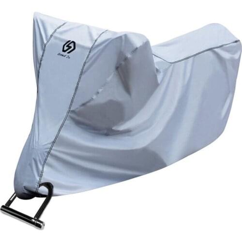 Black Silver Universal Thicken Waterproof Motorcycle Covers Motors Dust Rain Snow UV Protector Cover Indoor Outdoor S M L XL XXL