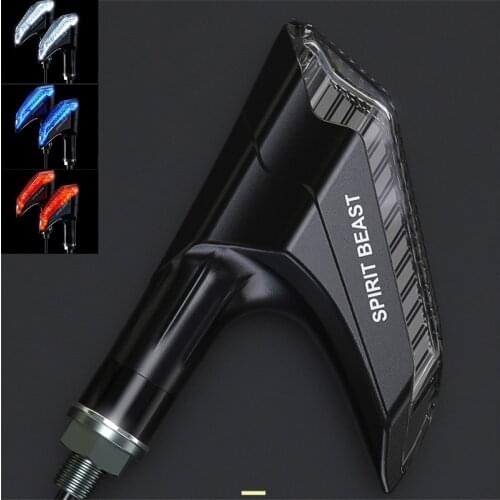 10MM Screw Moto LED Motorcycle Turn Signal Light for BMW Suzuki Kawasaki Honda CB1000R CM 500 CB1100 universal Moto Tail Blinker