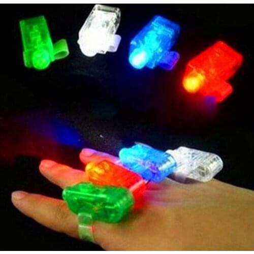 Magic LED Finger Flash Lights Lamps Party Concert Supplies Light Beams Bright Light Children LED Toys LX6157