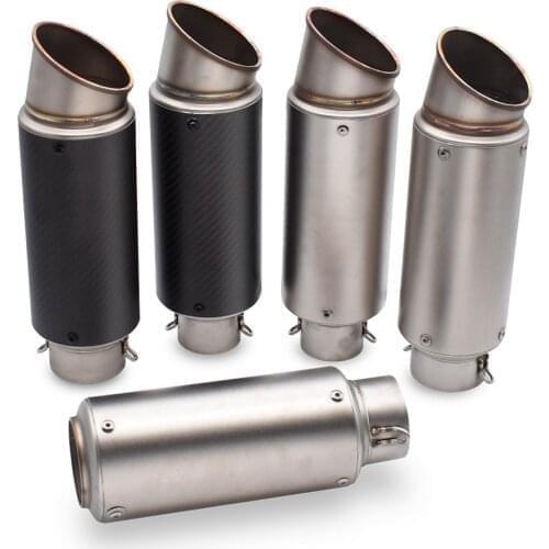 Exhaust Pipe Motorcycle Muffler Escape Carbon Fiber Exhaust DB Killer For BMW R1200S R1200ST R1150RT F650CS R1100S R1150R S1000R