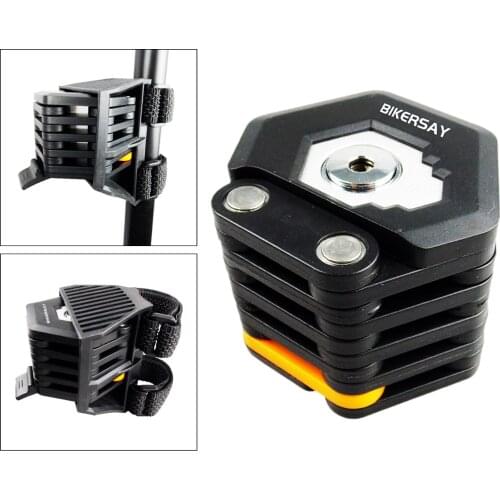 Bicycle Lock Folding Mountain Bike Lock Portable Anti Theft Heavy Duty Motorcycle Lock Chain For E-Bike Scooter Motorcycle