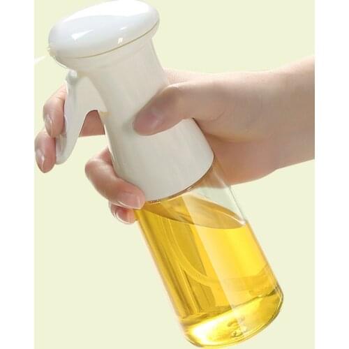 1PC Oil Spray Bottle Cooking Baking Vinegar Mist Sprayer Barbecue Spray Bottle for Kitchen Cooking BBQ Grilling Roasting OK 1116