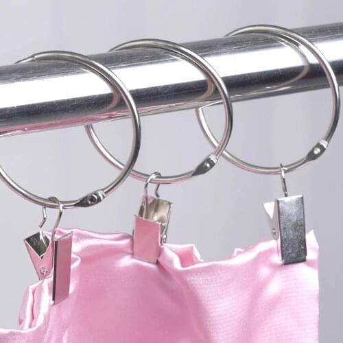 10Pcs/Set Sturdy and Durable Window Curtain Hook Clip Hanging Clothes Peg Laundry Clothes Clip Laundry Storage Organization Clip