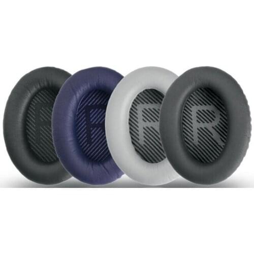 100 Pairs Earpad Ear pad for Bose QC35 Leather Replacement Memory Foam Cushions For QuietComfort 35 Soft Headband Cover