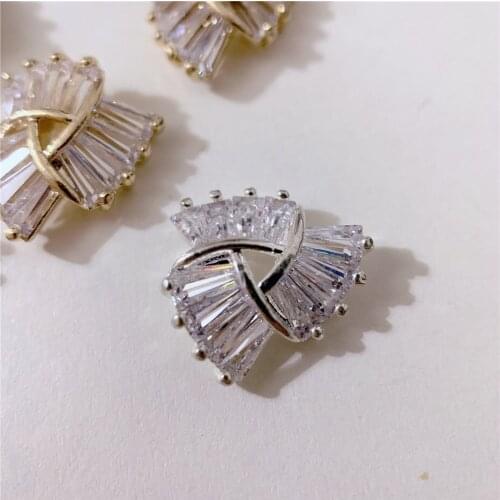 5pcs/lot Luxury TN747 alloy Zircon Nail Art Crystals Rhinestones decor jewelry supplies nails accessories decorations charms