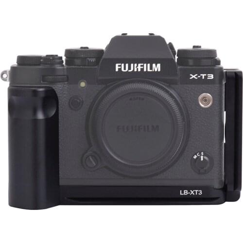 Quick Release L Plate / L Bracket for Fuji Fujifilm X-T3 XT3 XT-3 Vertical Shoot Quick Release Plate Hand Grip Holder