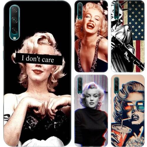 Hot Marilyn Monroe Soft Silicone Case for Huawei NOVA 3 3i 5T 7 SE 8 Pro Honor 9A 9C 9S 30i 30S 30 Pro Plus 10X Lite Ru Cover