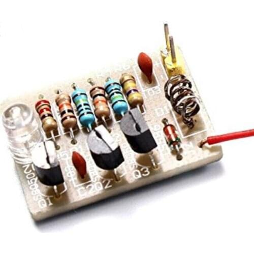 Mobile Phone Signal Flash Light DIY Kit DC 3-12V Radiation Power Electronic DIY Kit Fun