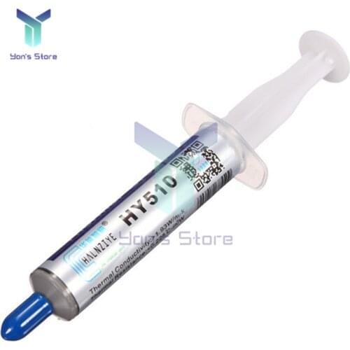 HY510 TU20Q Thermal Grease Paste Processor CPU Cooler Cooling Fan Thermal Grease VGA Compound Heatsink Plaster Paste fo CPU LED