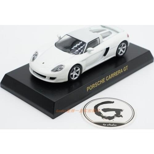 Kyosho 1/64 Porsche Carrera GT Diecast Collection of Simulation Alloy Car Model Children Toys