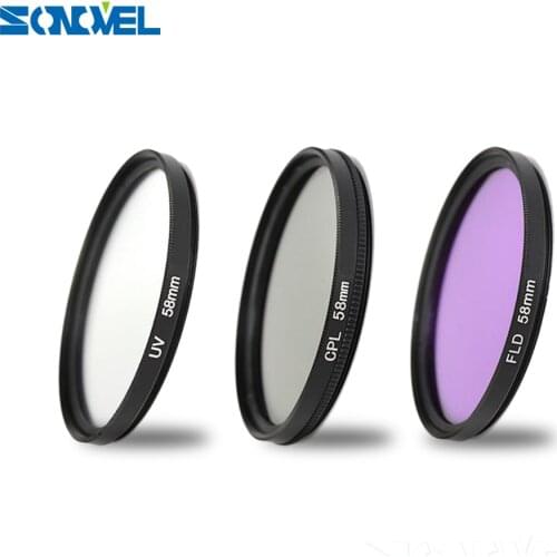 72mm UV CPL FLD Lens Filter Kit for Canon EOS 1300D 800D 760D 750D 60D 70D 80D 77D 5Ds 7D 6D 5D Mark IV 15-85mm / 28-135mm lens