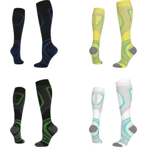 Compression Stockings Men And Women Are Suitable For Varicose Veins Socks, Running Cycling Socks Anti-Fatigue Sports Socks