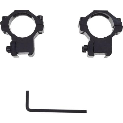 New- 2 × rifle scope mount ring mount ring screws for 11mm rail metal