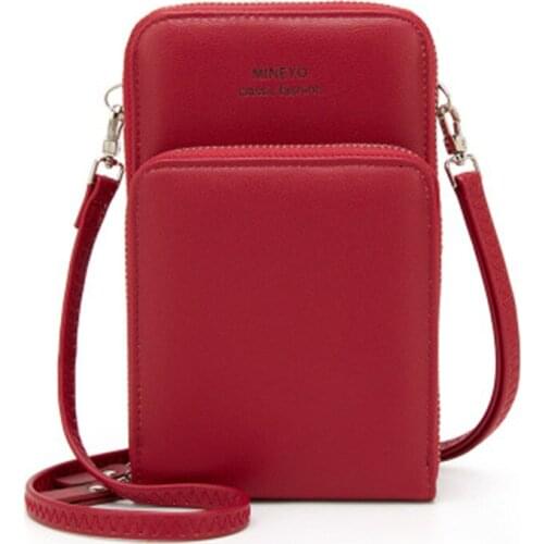 2020 New Mini Women Messenger Bags Female Bags PU Phone Pocket Women Bags Fashion Shoulder Bag purses and handbags wallet women