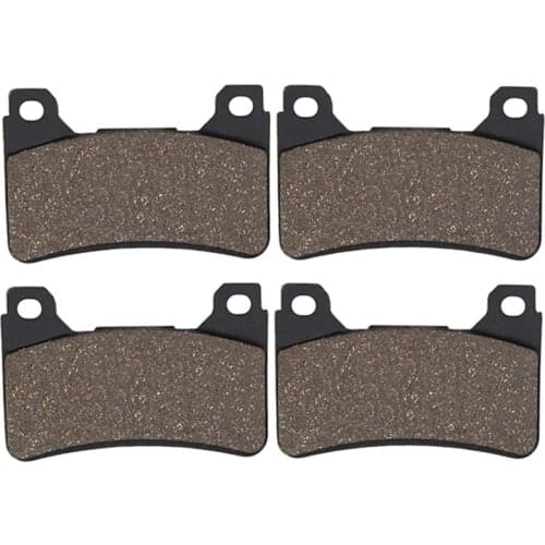 Cyleto Motorcycle Front Brake Pads for HONDA CBF 600 CBF600 N7 Radial Caliper - 2007 CB 1000R CB1000R Non ABS 2008-2013