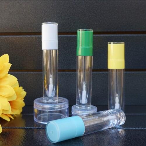 2Pcs 8ml Empty Lip Gloss Tube Plastic Lipgloss Bottle Cylinder Small Lipgloss Wholesale Lip Gloss Containers Lipgloss Tube
