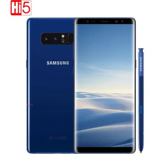 Unlocked Original Samsung Galaxy note 8 N950U/N950F 6G RAM 64G ROM Dual back cameras 12MP 3300mAh mobile smartphone Octa Core