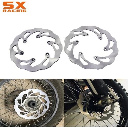 Motorcycle Front Rear Brake Disc Rotor For YAMAHA YZ125 YZ250 WR250F WR450F YZ250F YZ450F WR426F YZ426F YZ250X YZ250FX 2002-2016
