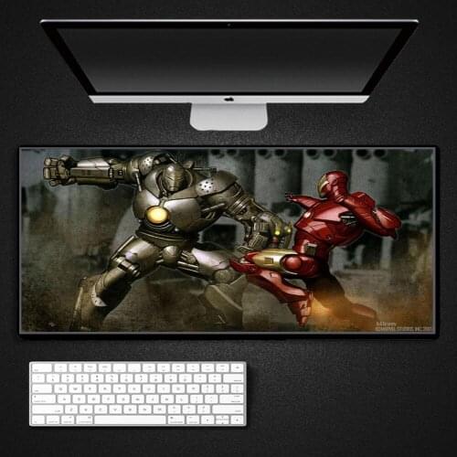 Marvel Avengers Captain America Iron Man Spider-Man Anime Anime Pc carpet mouse pad mats gamer gaming accessories desk mat mouse