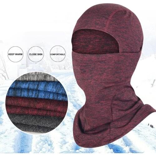 Neck Gaiter Face Cover Reusable Windproof Ski Thermal Full Face Cover Ideal for Hiking Running Cycling Motorcycle Ski Snowboard