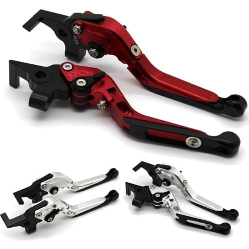 With logo Motorcycle Frame Ornamental Foldable Brake Handle Extendable Clutch Lever For YAMAHA XSR 700 ABS/ XSR 900 ABS