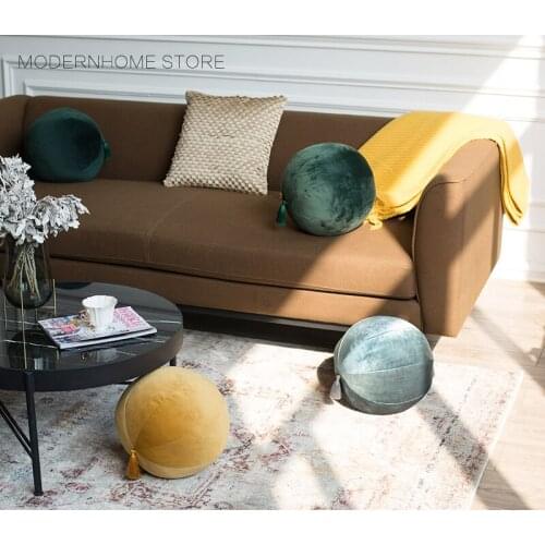 Modern Classic Fashion Nordic Design Popular Soft Color Colorful Beautiful Living Room Sofa pumpkin Pillow Cushion Neck Roll 1PC