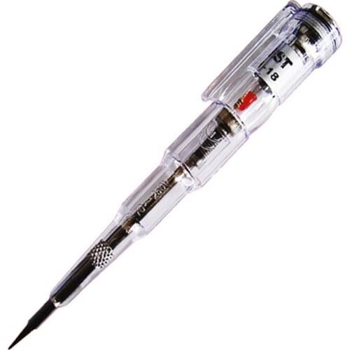 Waterproof Induced Electric Tester Pen Screwdriver Probe Light Voltage Tester Detector AC/DC 70-250V Test Pen Voltmeter
