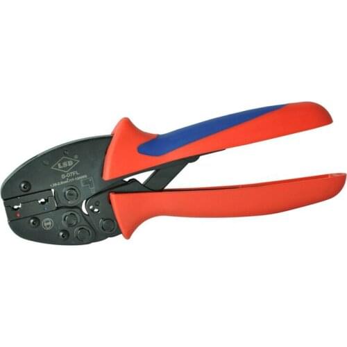 High Quality Professinonal Crimper Hand Tools for Flag female insulating joint 1.25-2.5mm2 3-6AWG Ratchet Pliers crimper S-07FL